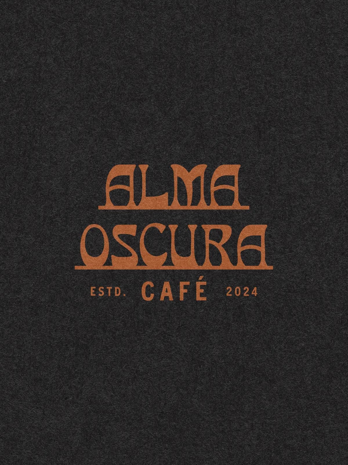 Alma Oscura Cafe — Boutique Café Brand Identity