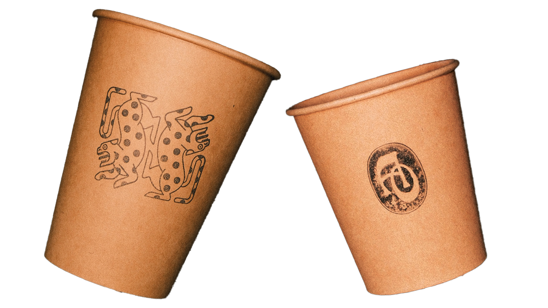 Alma Oscura branded cups