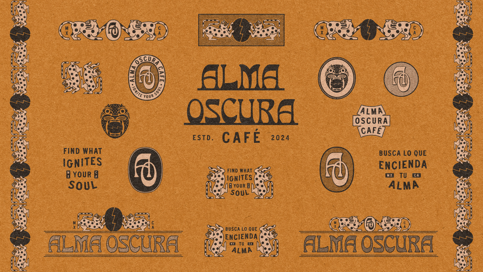 Alma Oscura brand lockup